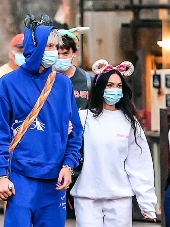 Rare* As Seen on Megan Fox Donut Mickey Ears Headband